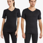 BLACKSPADE 1263 Unisex Termal V yaka Kısa Kol Tişört 2. Seviye