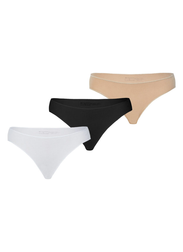BLACKSPADE Kadın Slip Külot 3'lü Paket Essential 1574