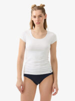BLACKSPADE  1622 Ladies Silver T-Shirt - Görsel 3