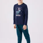 ARNETTA AR3135 Arnetta Erkek Çocuk Lacivert Pijama Takımı