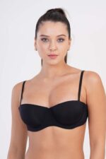 NEW BRA 8025 SOFT CUP  PUSH-UP STRAPLEZ SÜTYEN