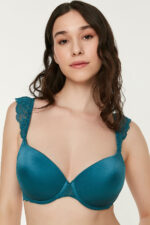 NEW BRA 5115 Destekli Dantelli Sütyen - Görsel 3