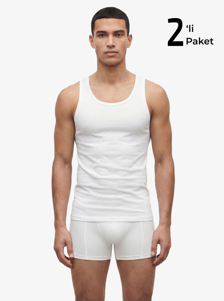 BLACKSPADE Erkek Pamuk Atlet 2'li Paket 9485