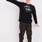 Arnetta 2302-2 Best Year Energy Erkek Çocuk Uzun Kol Aile Pijama Takım