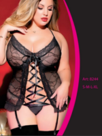 FOR DREAMS 8244 BAYAN FANTAZİ  BÜYÜK BEDEN JARTİYERLİ TAKIM