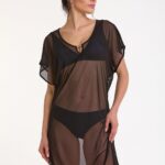 ARGENTO 2095-3001 Aksesuarlı Kısa Kaftan